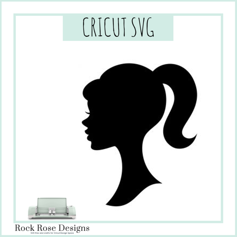 Download Barbie Silhouette - SVG CUT FILE Rock Rose Designs - Rock ...