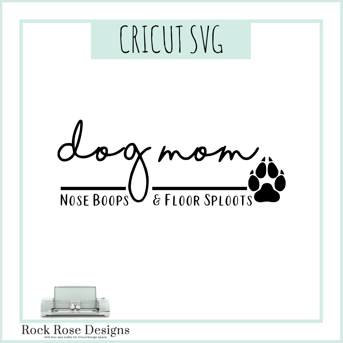 Clip Art & Image Files Dog Mom Typography SVG I'm That Dog Mama #