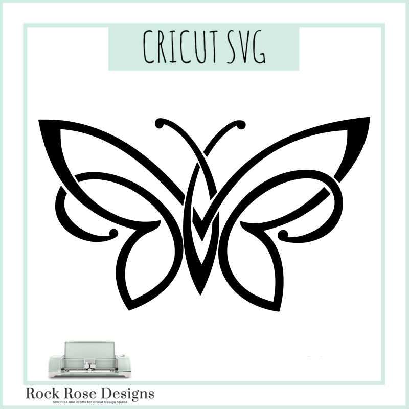 Celtic Knot Butterfly Svg Cut File Rock Rose Designs Rock Rose Designs